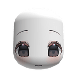 Soft Kawaii Cute Chibi Girl Face Mask Anime