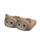 Soft Kuma Brown Bear Slippers