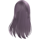 Soft Layered Straight Hair - Purple