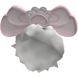 ♡ : soft lovely bunny fluffy tail┊pink