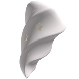 ♡ Soft Pastel Baby Pink Unicorn Tail With Stars