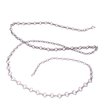 Soft Pink Chrome Aura Chain