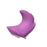 Soft Purple Kemono Puppy Tail