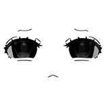 ♡ : soft teary eyed frowny face