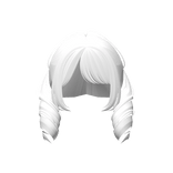 Soft White Curly Doll Hair