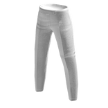 Soft White Formal Suit Pants