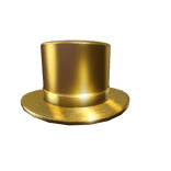 Solid Gold Top hat 
