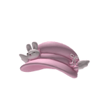 sombrero de tierno conejo rosa
