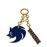 Sonic keychain