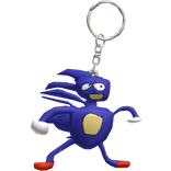 Sonic Sanic Meme funny Keychain