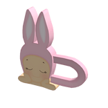 ♡ sonny angel pink hairclip