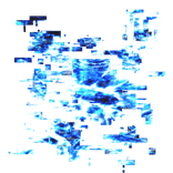 [GLITCH] Azure Y2K Hacker Void Torso