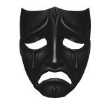 Sorrowful Cracked Gothic Mask