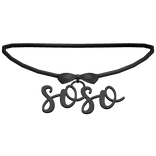 Soso Necklace in Black 3..0