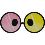 Spamton G. Spamton Glasses w/ Pupils [Deltarune]