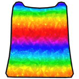 Sparkly Rainbow Cape