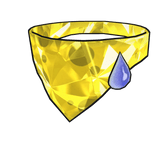 Sparkly Sponge Bandana