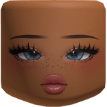 Sparkly Summer Ocean Fluffy Eyelash Makeup Orange