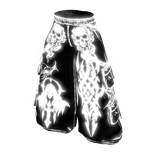 Special emission glowing baggy street wear pants