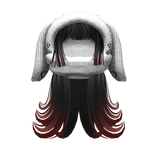 SPECIAL - Long emo layered hair w/ Bunny Beanie