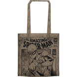 Spider-Man Graffiti Tote Bag Y2K