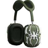 Spider Y2k Headphones (Sage Green)