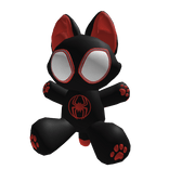 Spidercat Miles Morales Waist Plush (Spiderverse)
