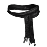 Spiderweb Grunge Neck Chrome Scarf