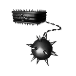 spiked ball & chain