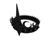 Spiked Black Crown