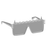 Spiked Black Sunglasses