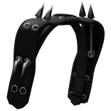 Spiked Emo Kitty Ear Black Headband
