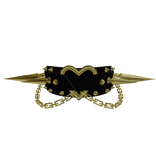 Spiked Heart Choker [3.0] // Gold [PBR]