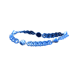 -',ৎ Spiked Metal Blue Chain Necklace (1.0)