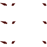 spiked red right back arm piercing (R6) 