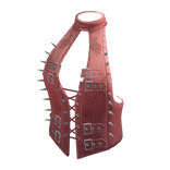 Spiked Rose Corset Vest (Pink)