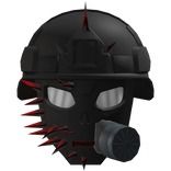 Spiked Wasteland Gas Helmet War Survivor
