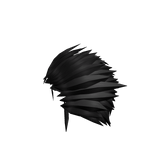 Spikey Anime Hair Black