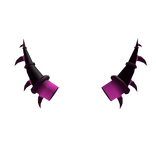 Spikey Anime Pink Horns