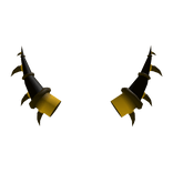 Spikey Anime Yellow Horns