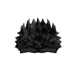 Spikey Punk Hair (BLACK)