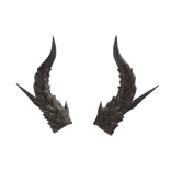 Spikey Scale Dragon Horns