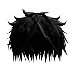 💯 Spiky Anime Boys Emo Hair (Black)v25🖤