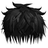 💯 Spiky Anime Boys Emo Hair (Black)v25🖤