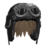 Spiky Anime Boys Emo Hair w/ Goggles Ushanka