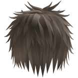 Spiky Emo Messy Vkei Hair In Ash Brown