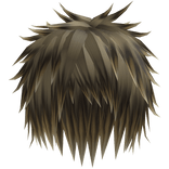 Spiky Emo Messy Vkei Hair In Blonde Brown Tips