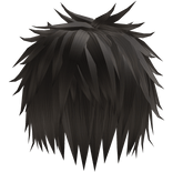 Spiky Emo Messy Vkei Hair In Brown