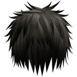 Spiky Emo Messy Vkei Hair In Brown Black Tips