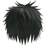 Spiky Emo Messy Vkei Hair In Green